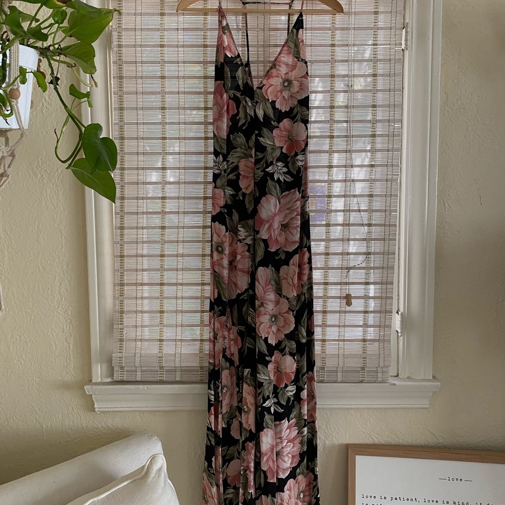 REFORMATION Citrine Floral Print Maxi Dress - Picture 3 of 5